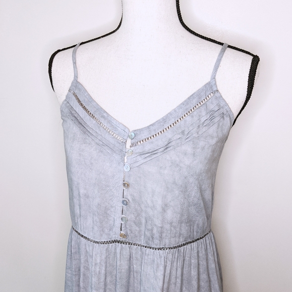 NWT Oddi Lace-Up Midi Sundress - Picture 3 of 5